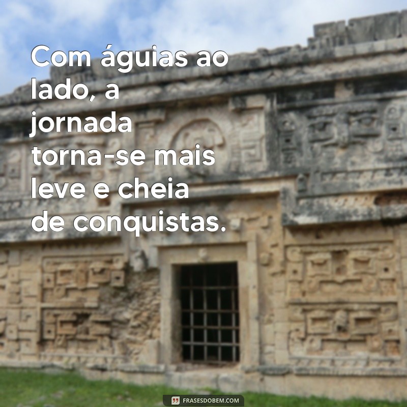 Frases Inspiradoras: Ande com Águias e Eleve Sua Vida 