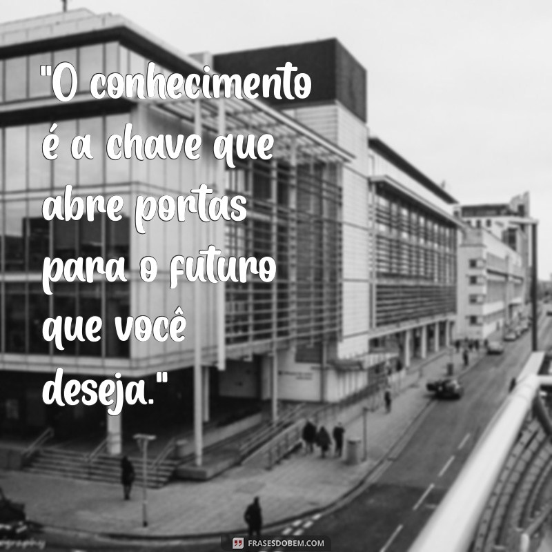 frases motivacionais para estudar 