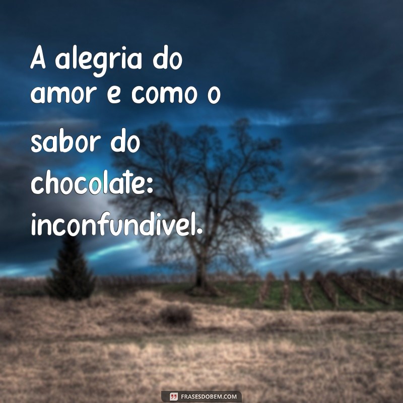 Frases Inspiradoras para Celebrar Bodas de Chocolate: Amor e Doçura em Palavras 