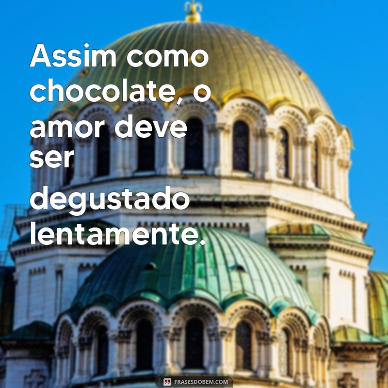 Frases Inspiradoras para Celebrar Bodas de Chocolate: Amor e Doçura em Palavras 