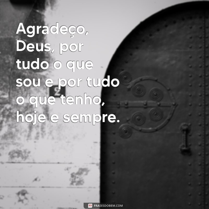 Mensagens Inspiradoras de Agradecimento a Deus: Gratidão em Palavras 