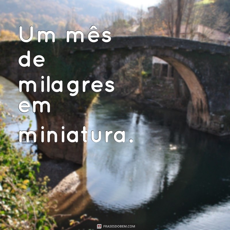 Frases Inspiradoras para Celebrar o Primeiro Mês do Seu Bebê 