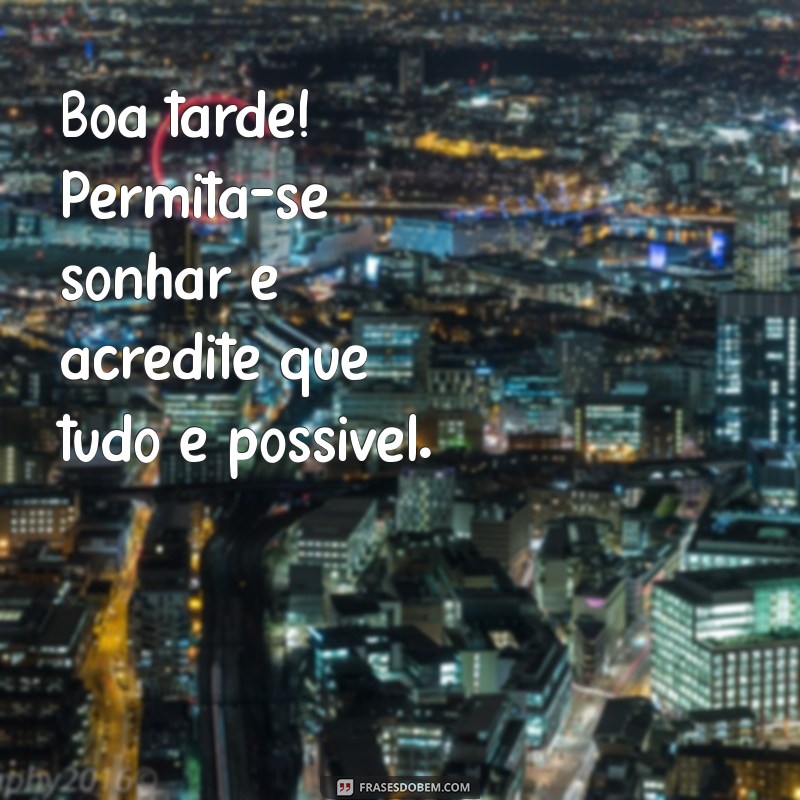 Frases Inspiradoras de Boa Tarde para Quintas-Feiras: Mensagens que Iluminam seu Dia 