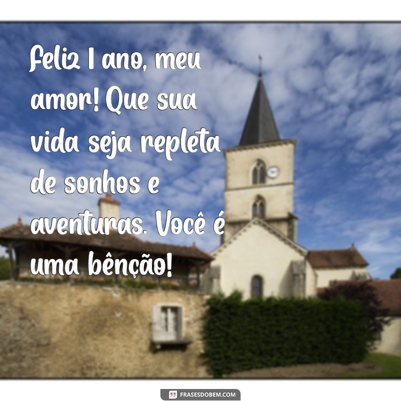 Mensagens Carinhosas de Aniversário para Afilhada: Celebre Seu 1º Ano com Amor 