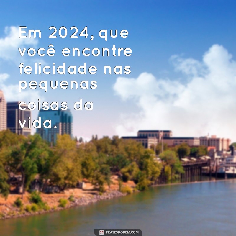 Mensagem Inspiradora para Começar o Ano Novo de 2024 