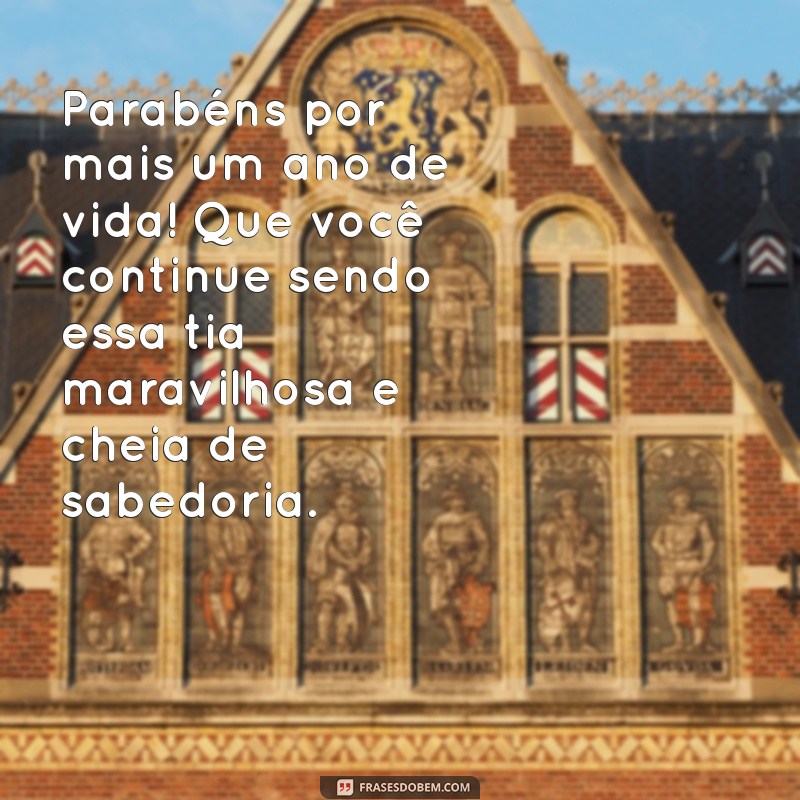 Mensagens Emocionantes de Aniversário para Celebrar Sua Tia como Mãe 