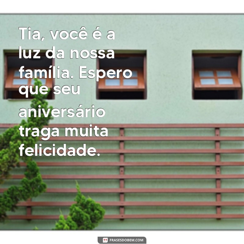 Mensagens Emocionantes de Aniversário para Celebrar Sua Tia como Mãe 