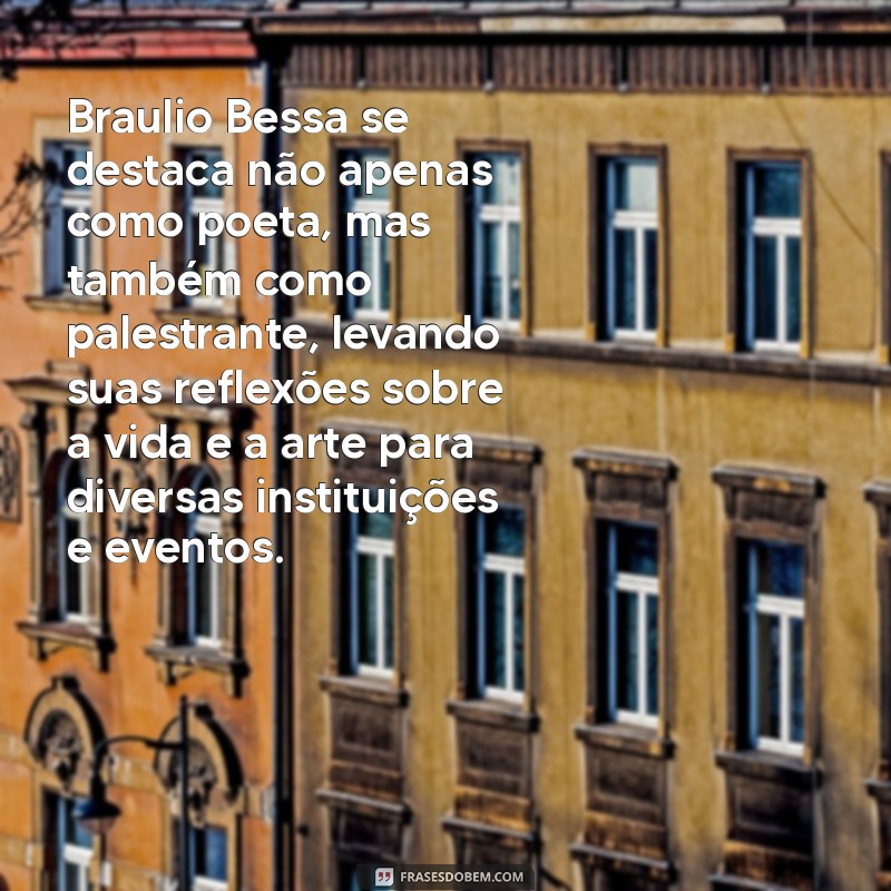 Descubra a Vida e a Trajetória de Braulio Bessa: Biografia Completa do Poeta e Cordelista 