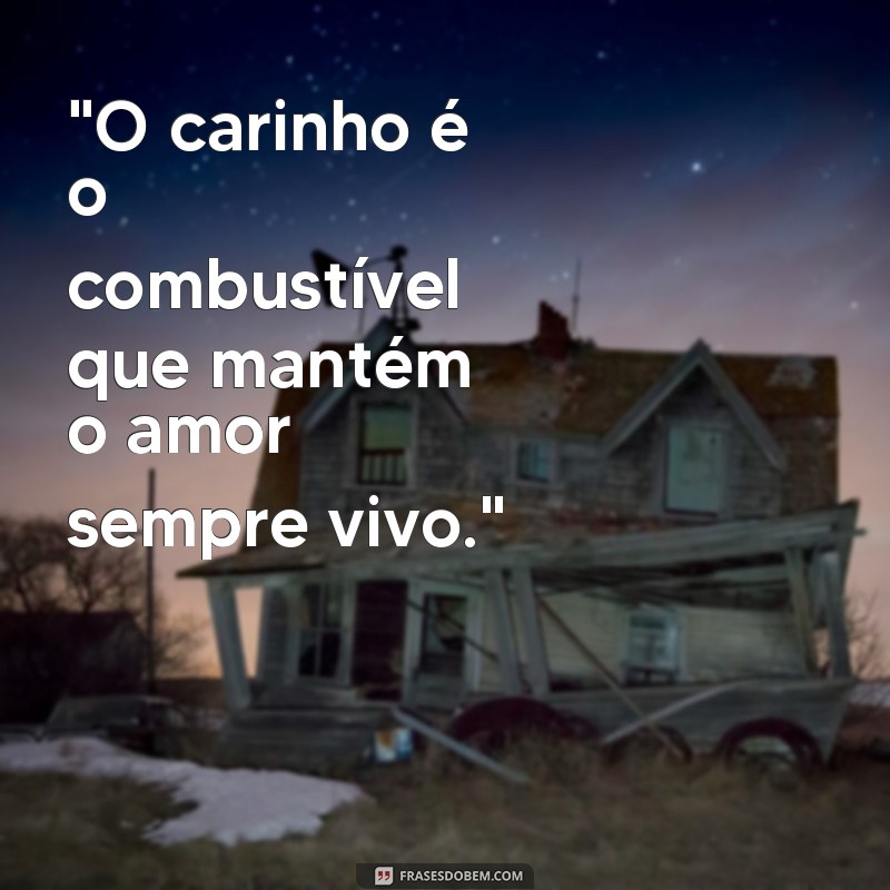 frases de carinho para status 