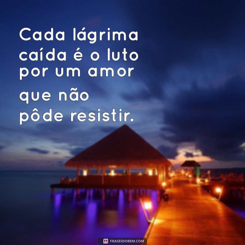 Frases Impactantes para Refletir sobre um Amor que Chegou ao Fim 