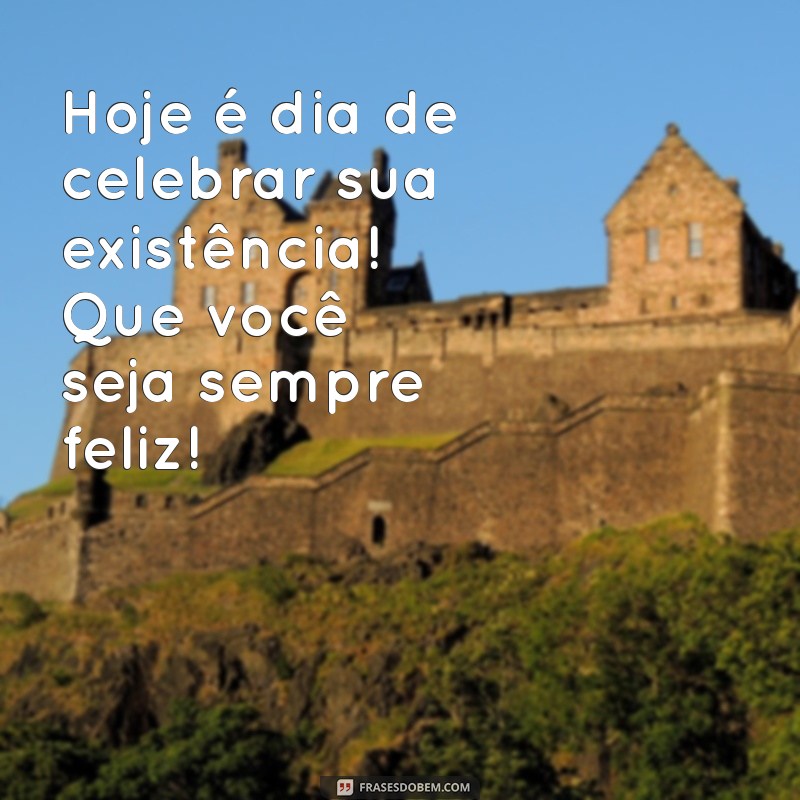 Mensagens Criativas de Feliz Aniversário com Imagens para Compartilhar 