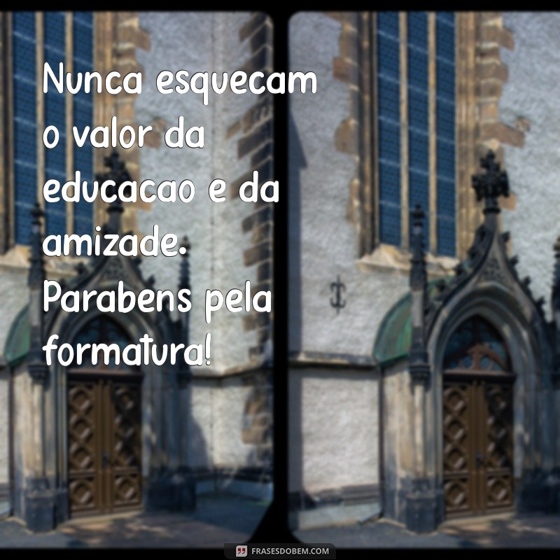 Mensagens Inspiradoras para Formatura do 5º Ano do Ensino Fundamental 