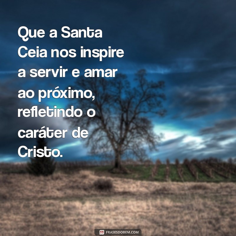 Mensagens Inspiradoras para Culto de Santa Ceia: Reflexões e Oração 