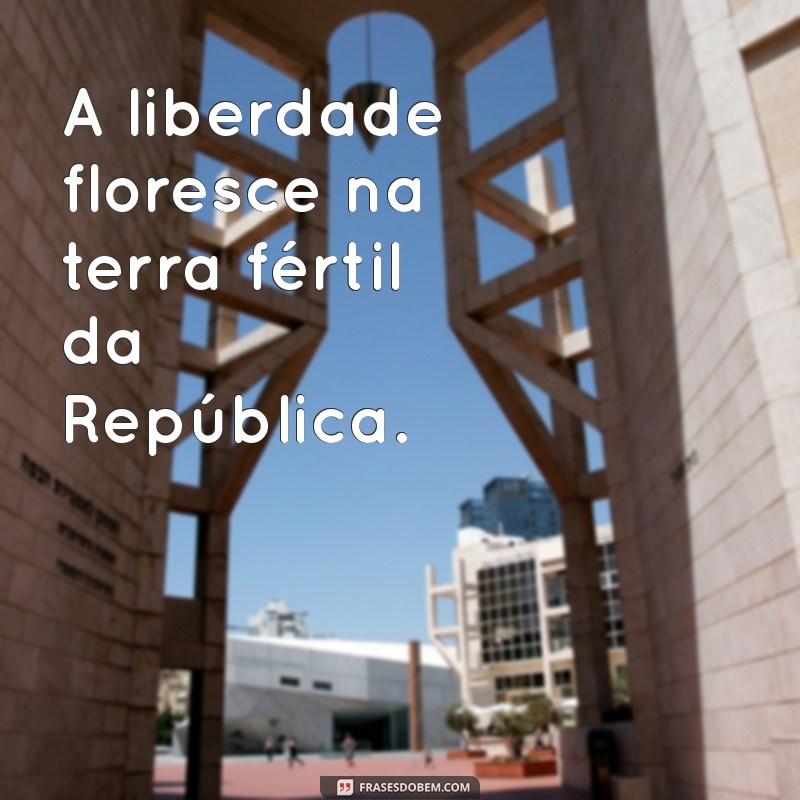 Mensagem Inspiradora para Celebrar a Proclamação da República: Reflexões e Significados 