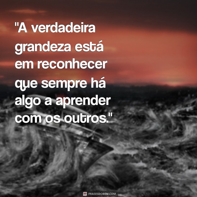 humildade frases 