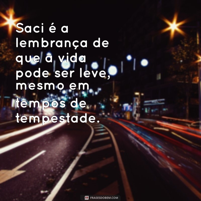 Descubra as Melhores Frases do Saci: Encantamento e Sabedoria do Folclore Brasileiro 