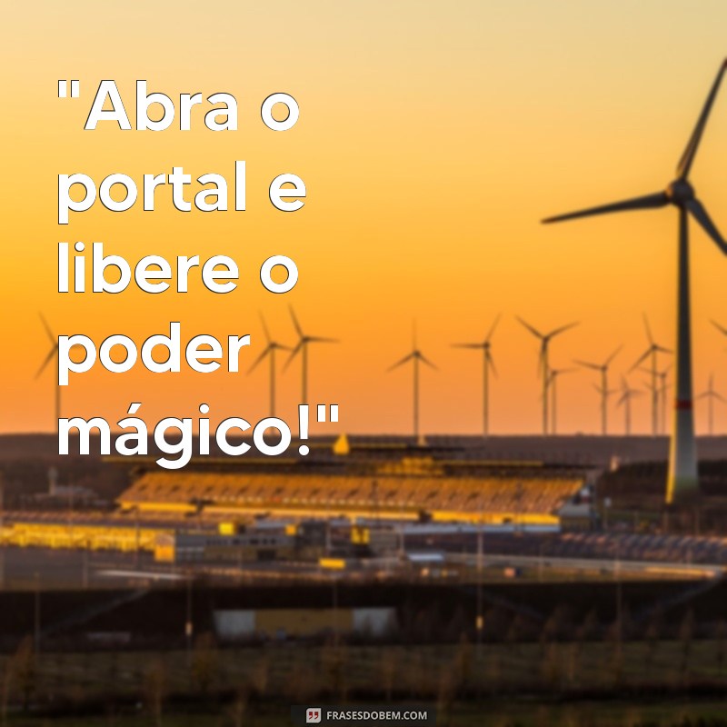 frases de feitiços 