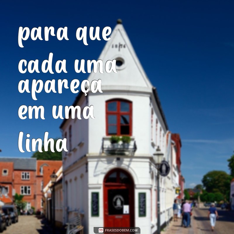 frases Deus proverá versículo para que cada uma apareça em uma linha