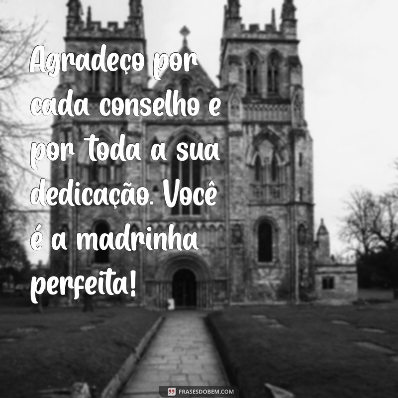 Mensagens Emocionantes de Agradecimento para Madrinhas de Batismo 