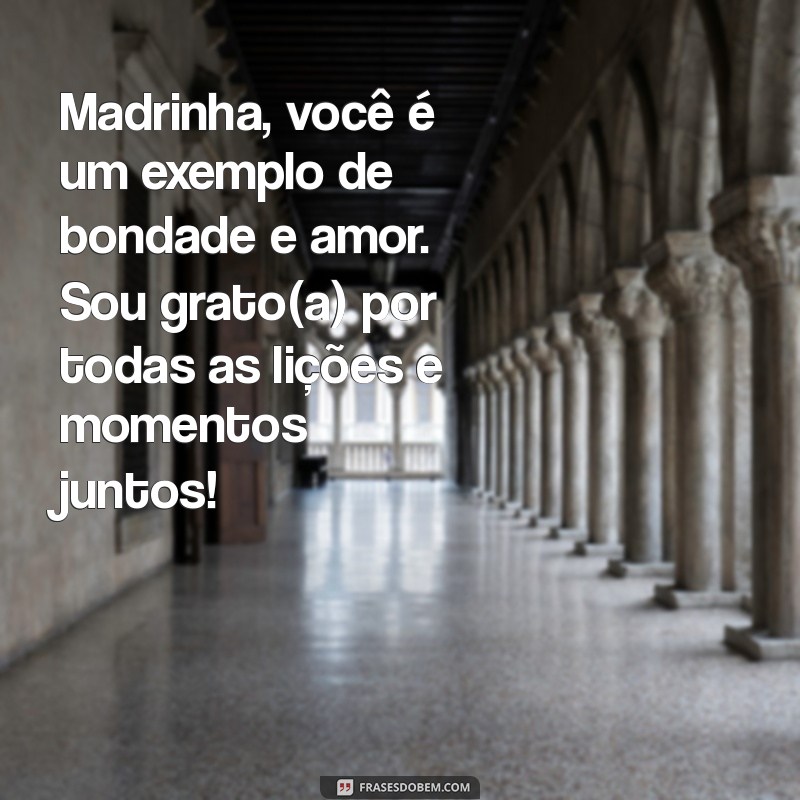 Mensagens Emocionantes de Agradecimento para Madrinhas de Batismo 