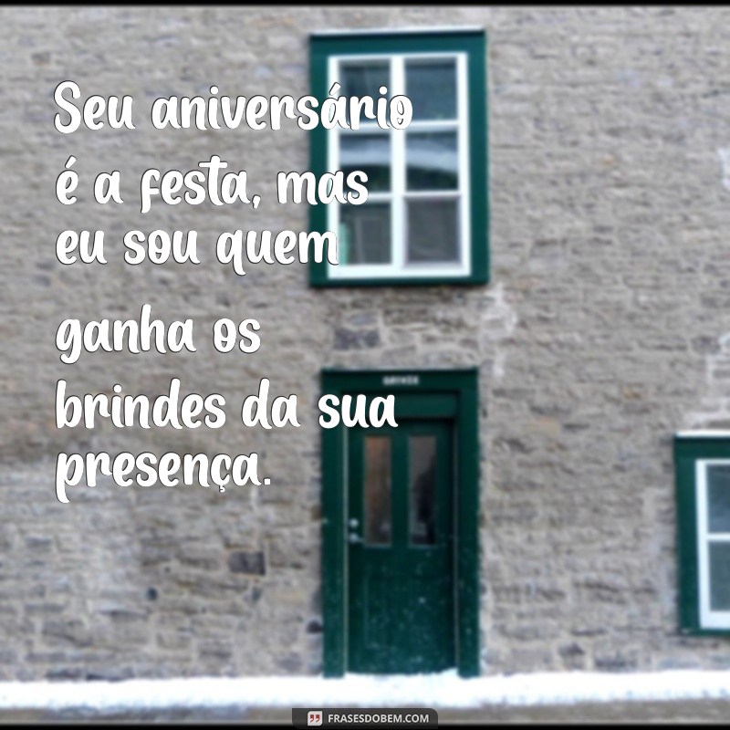 Aniversário é Seu, Mas o Presente é Meu: Reflexões Sobre a Alegria de Celebrar 