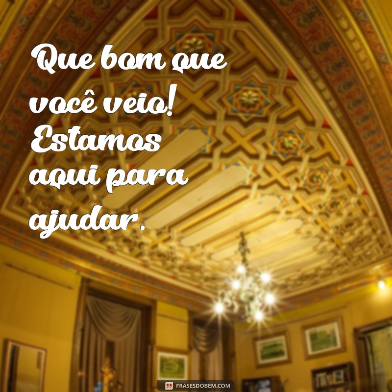 Frases Criativas para Dar Boas-Vindas aos Clientes: Encante e Fidelize 