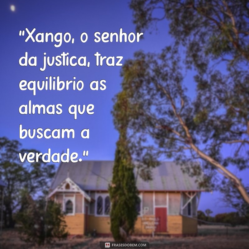 frases de xangô e iansã 