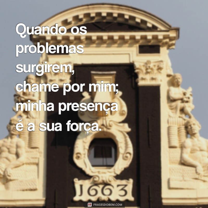 Salmo 91:15 - A Promessa de Proteção e Conforto em Momentos Difíceis 