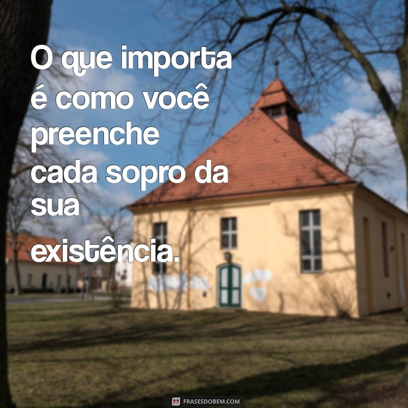 A Vida Passa em Um Sopro: Reflexões sobre a Brevidade da Existência 