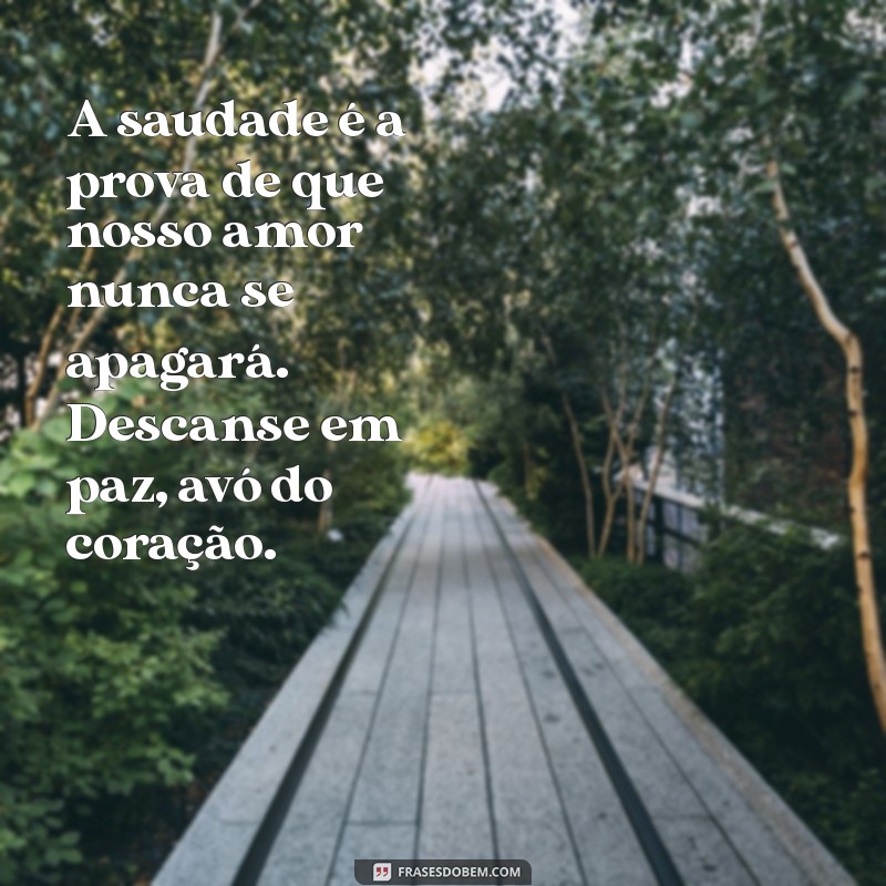 luto avó do coração A saudade é a prova de que nosso amor nunca se apagará. Descanse em paz, avó do coração.