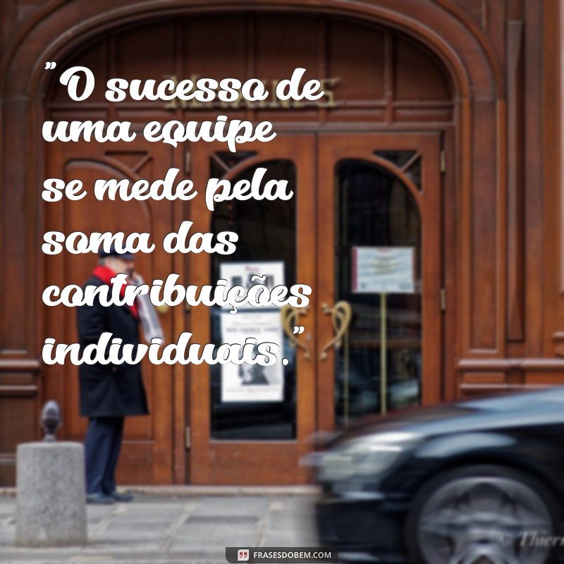 frases de sucesso profissional em equipe 