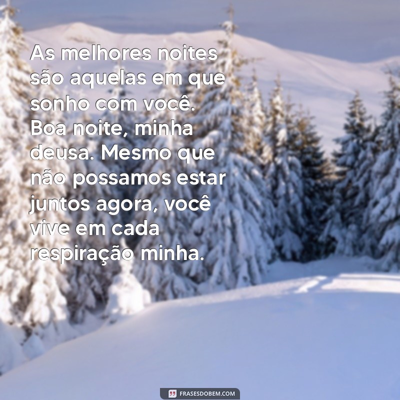 Mensagens Emocionantes de Boa Noite para Fazer Sua Namorada Chorar de Amor 