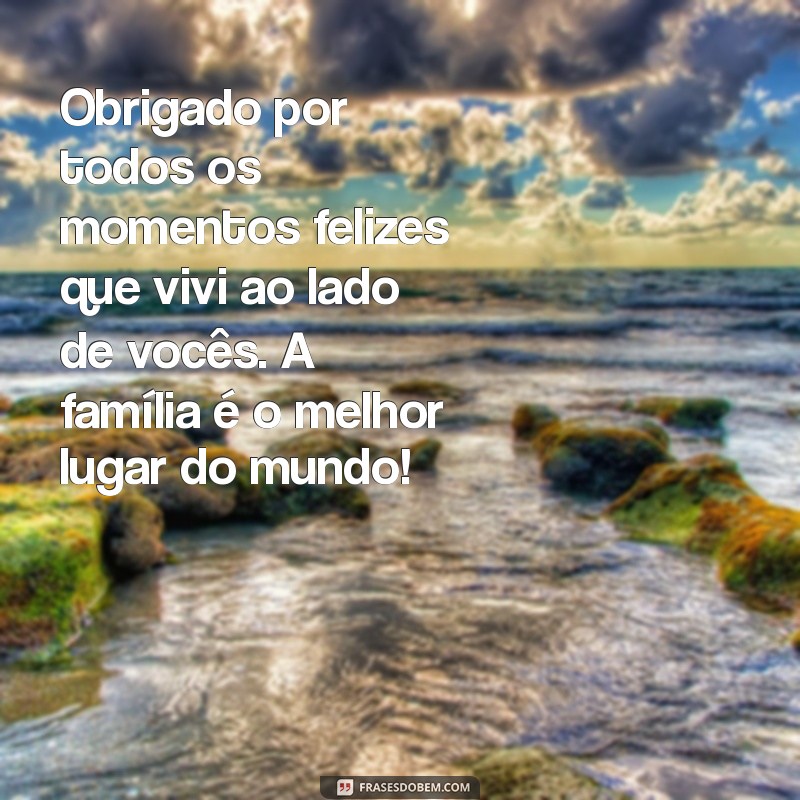 Como Escrever uma Mensagem de Agradecimento à Família pela Hospedagem: Dicas e Exemplos 