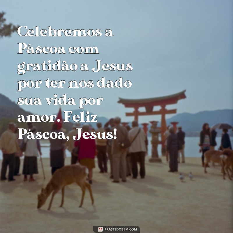 Descubra as melhores frases para celebrar a Páscoa com a presença de Jesus em sua vida 