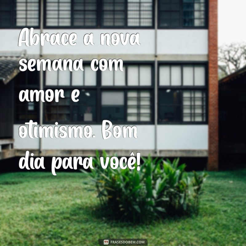 Frases Inspiradoras de Bom Dia para Começar sua Semana com Energia