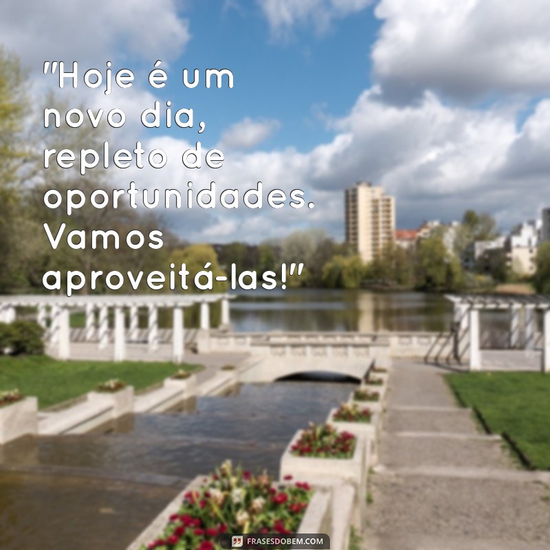 frases motivacionais de bom dia para status 