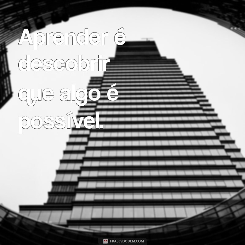 20 Frases Inspiradoras sobre a Importância de Adquirir Conhecimento 