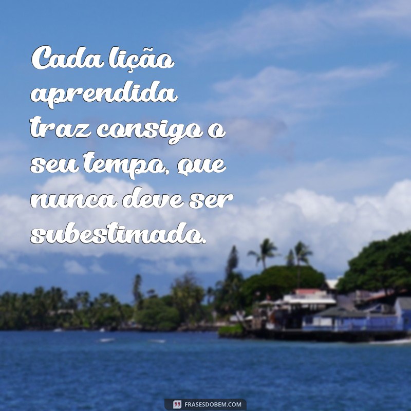 A Importância do Tempo Determinado em Nossa Vida: Reflexões e Aprendizados 