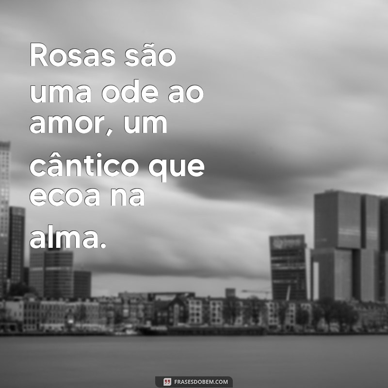 Frases Inspiradoras sobre Rosas para Compartilhar no Tumblr 