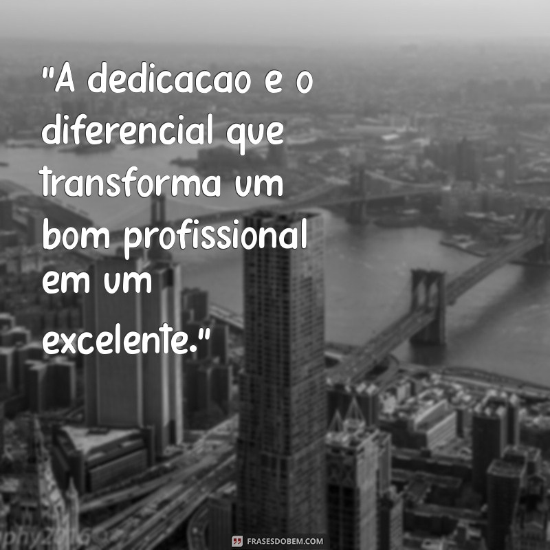 frases para um bom profissional 