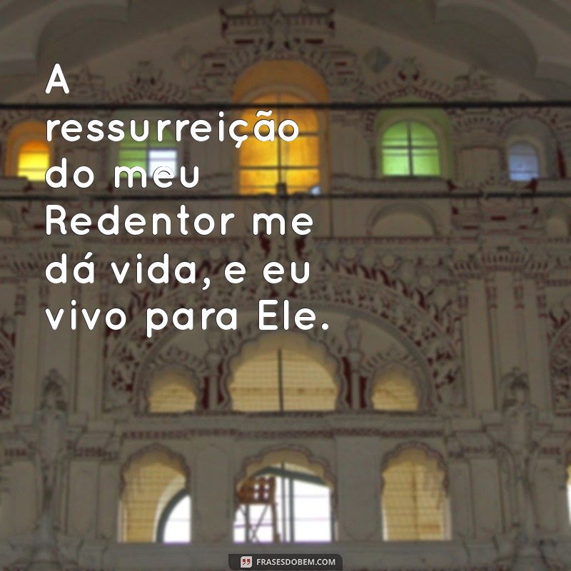 Descubra o Poder do Versículo Meu Redentor Vive: Inspiração e Esperança 