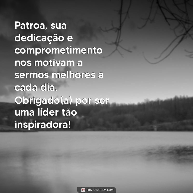 10 Mensagens de Agradecimento para Patroa: Demonstre Sua Gratidão com Elegância 