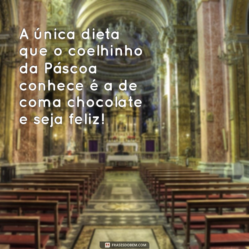 Frases Engraçadas de Coelhinho da Páscoa para Alegrar sua Celebração 