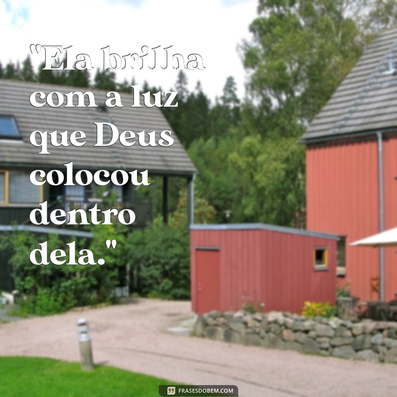 frases de menina de deus 