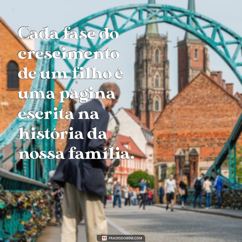 Frases Inspiradoras para Refletir sobre o Crescimento dos Filhos 