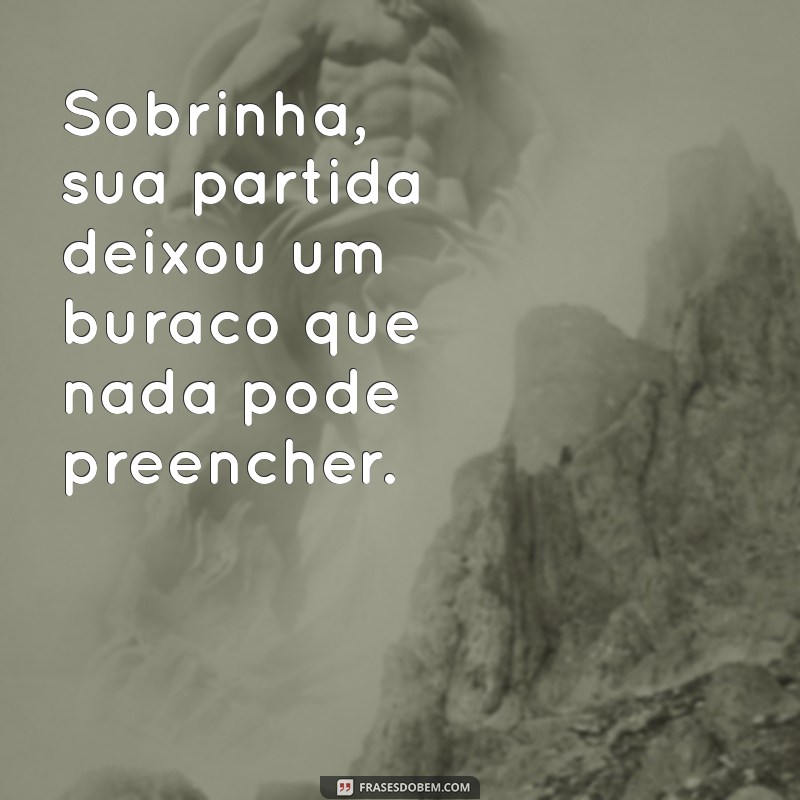 Como Lidar com a Perda de uma Sobrinha: Reflexões e Conforto em Tempos Difíceis 