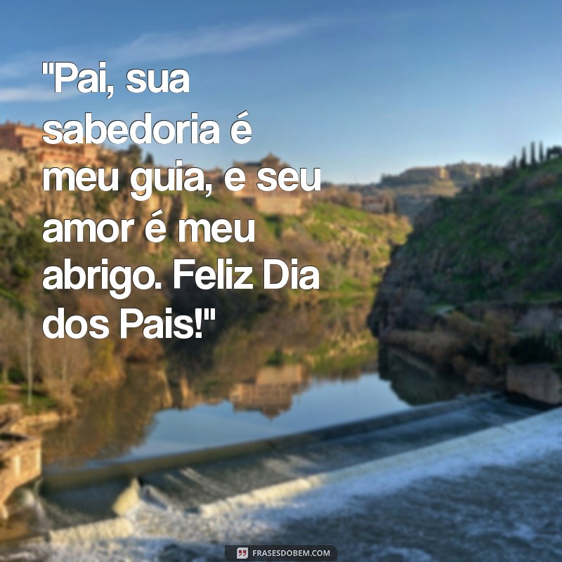 dia dos pais mensagem para pai 