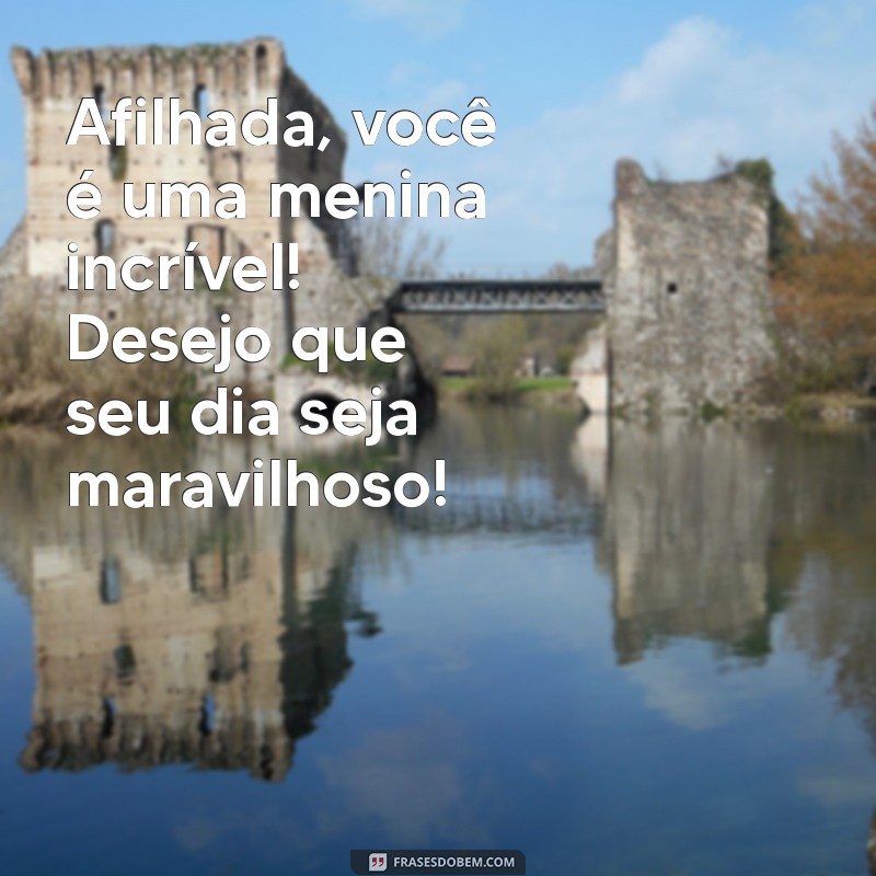 Mensagens Encantadoras de Aniversário para Afilhadas de 4 Anos 