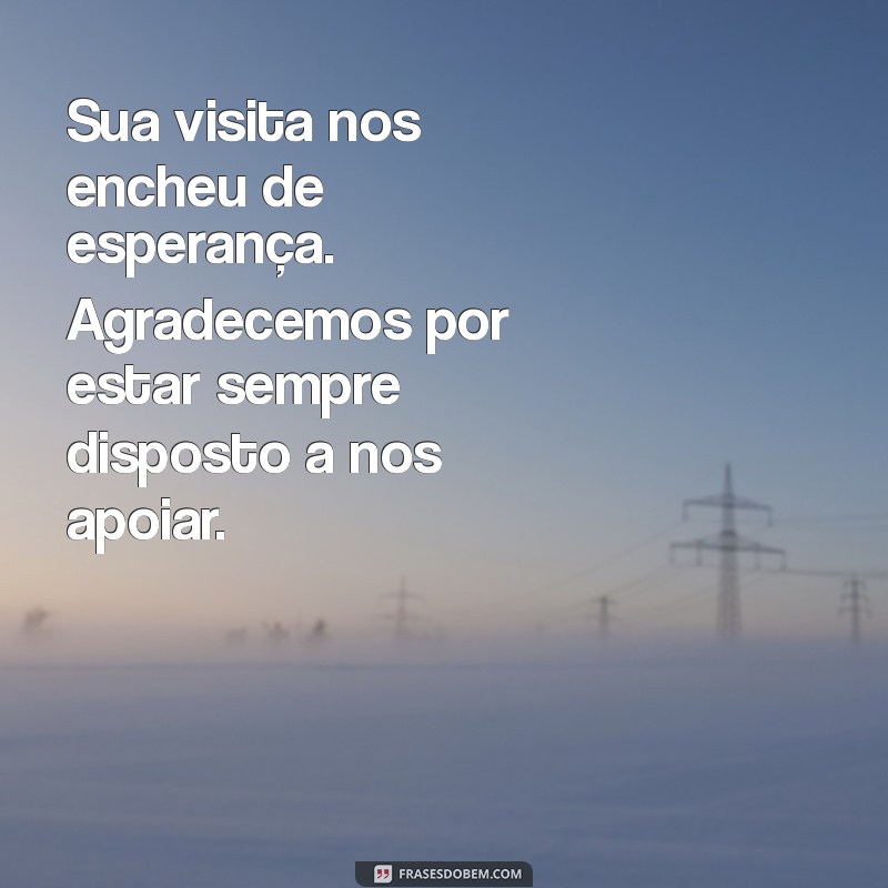 Como Escrever uma Mensagem de Agradecimento para um Padre Visitante: Dicas e Exemplos 