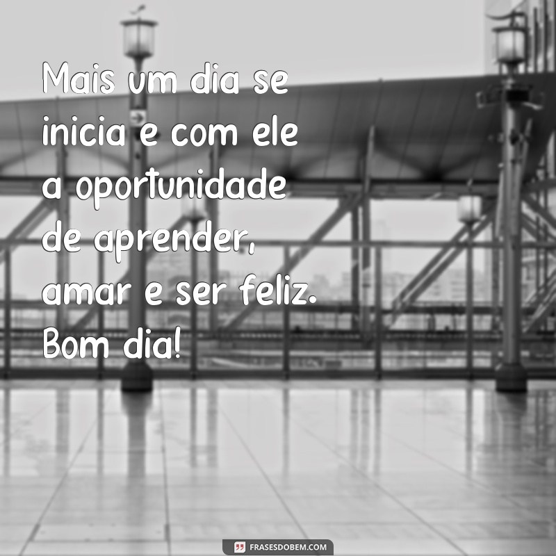 Descubra as melhores frases para enviar uma mensagem de bom dia inesquecível 